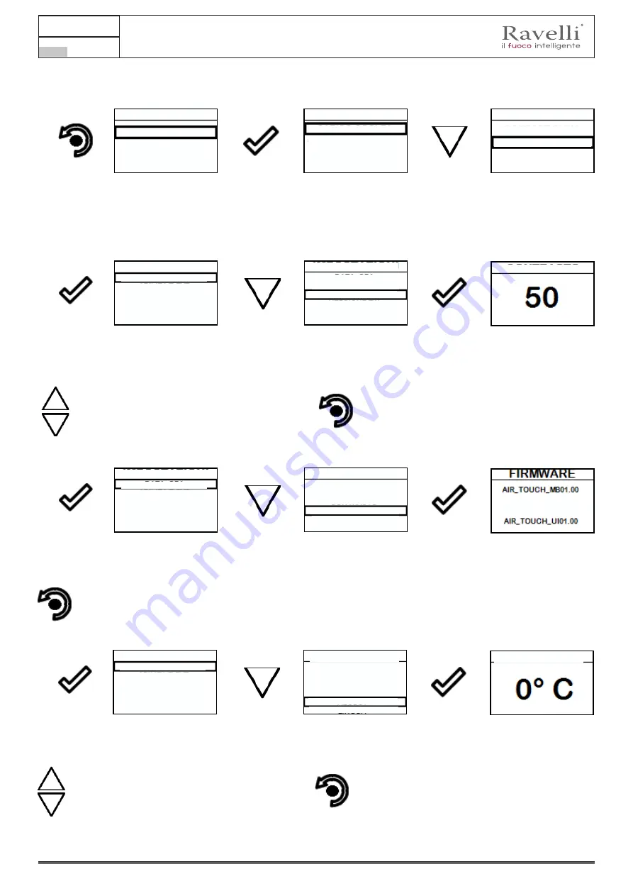 Ravelli RBC 810 Use And Maintenance Manual Download Page 64