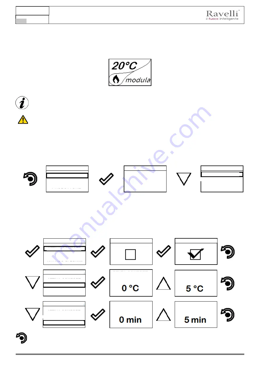 Ravelli RBC 810 Use And Maintenance Manual Download Page 126