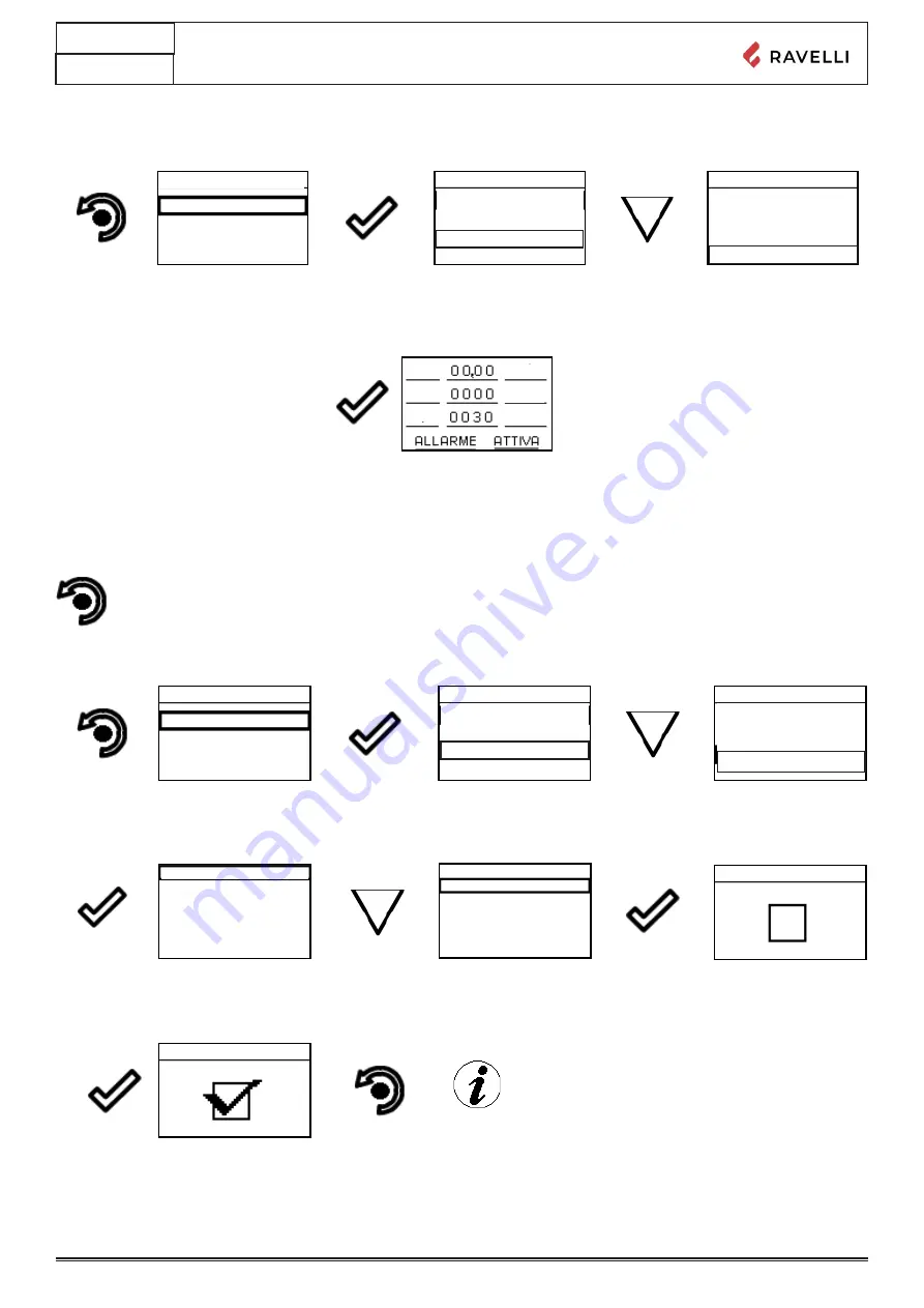 Ravelli Whisper 7 Use And Maintenance Manual Download Page 215