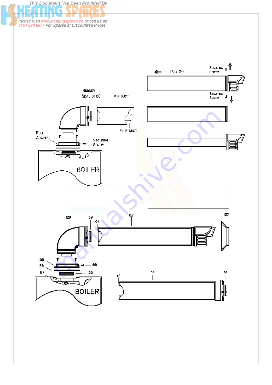 Ravenheat HE 120N Instructions For Use Installation And Servicingtion And Servicing Download Page 21