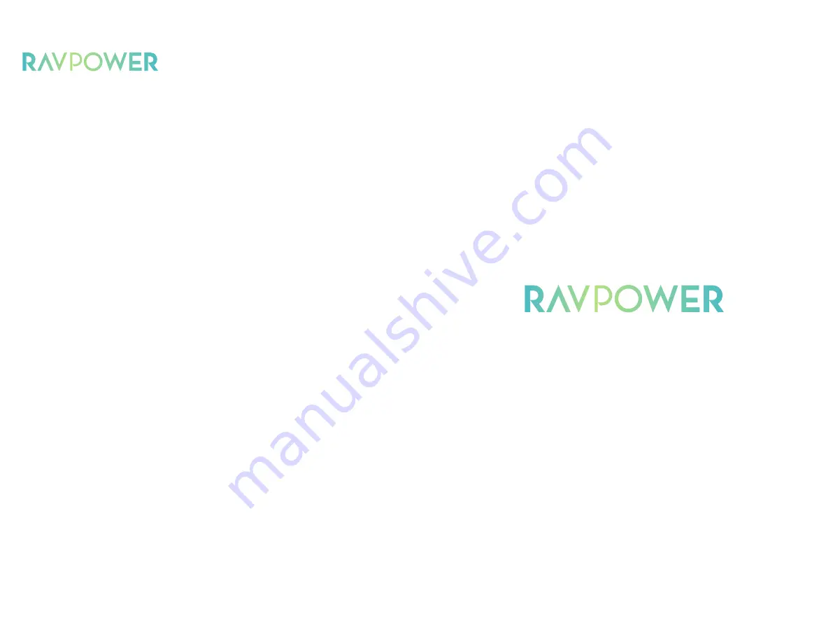 Ravpower RP-PC122 Скачать руководство пользователя страница 1