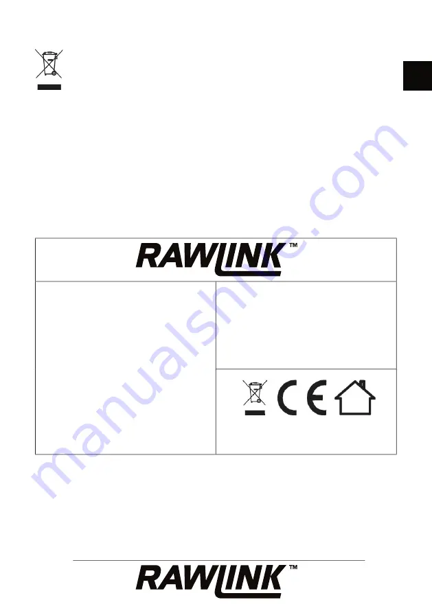 RAWLINK 36685 Instruction Manual Download Page 13