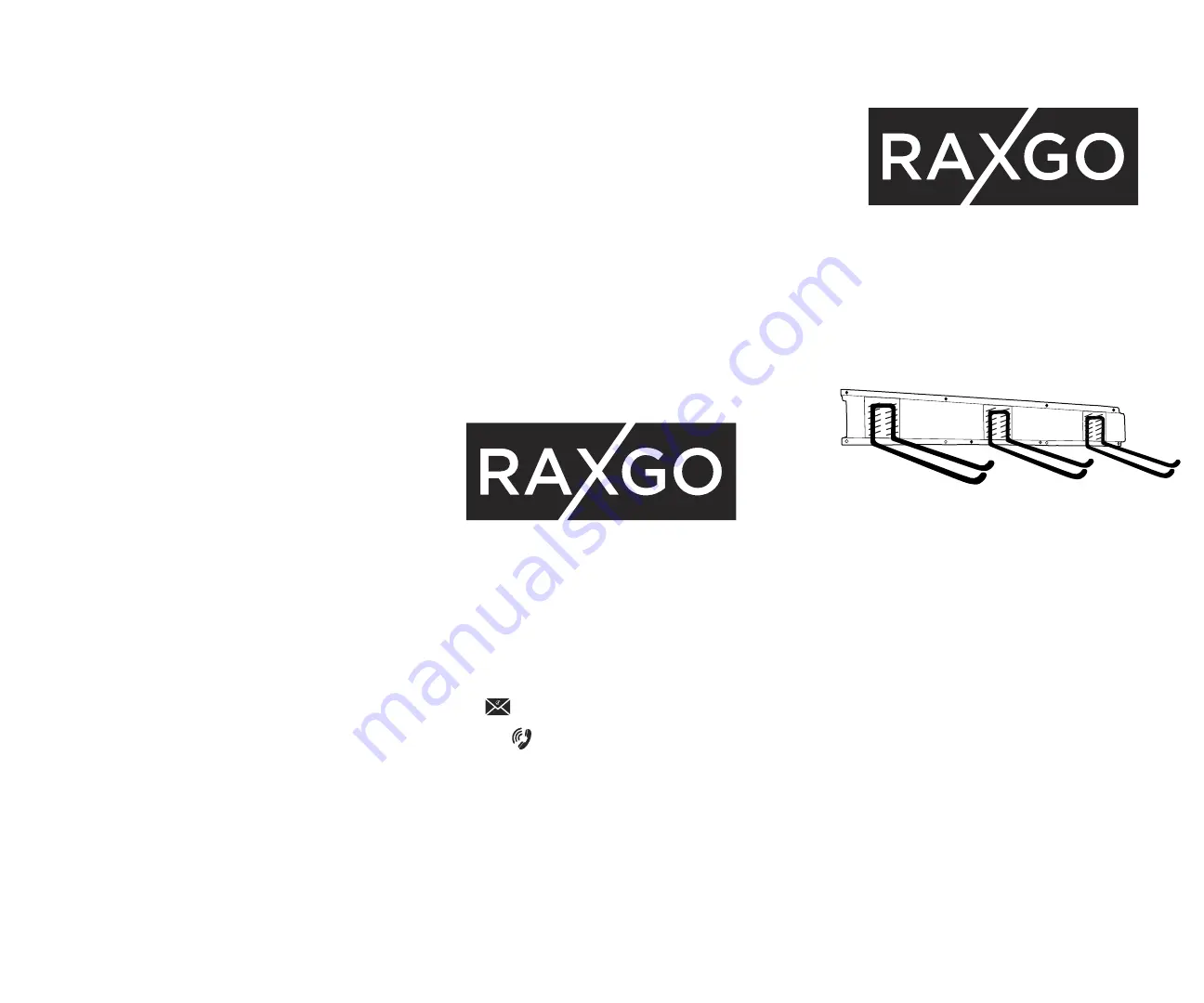 RaxGo RAXWMCR User Manual Download Page 1