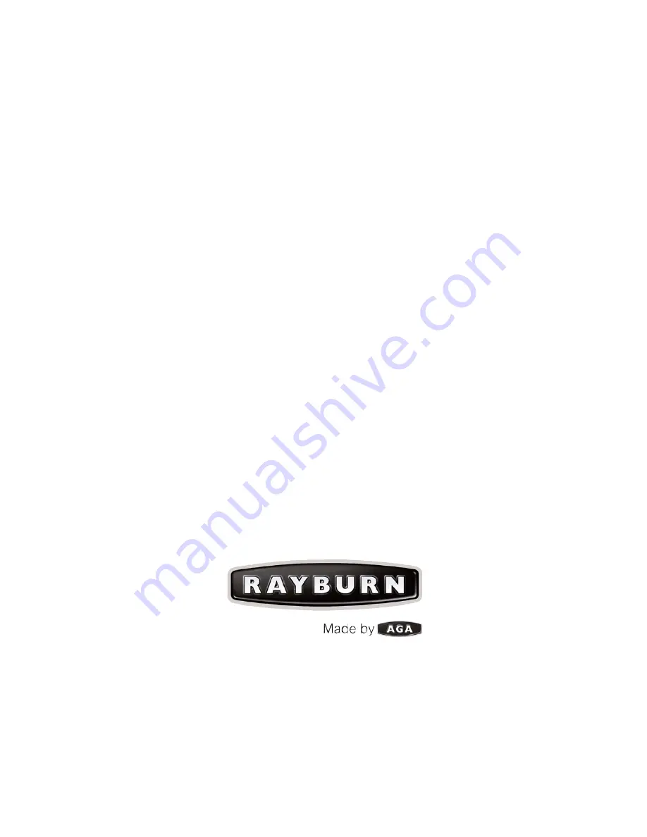 Rayburn Cookmaster 208K User Instructions Download Page 9