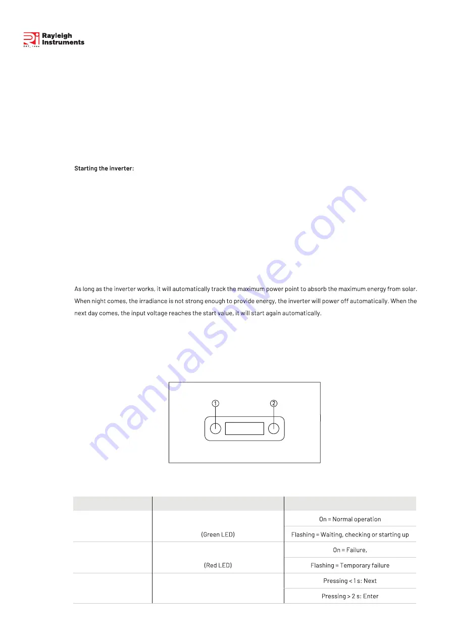 Rayleigh Instruments RI-ENERGYFLOW 3P Series Скачать руководство пользователя страница 18