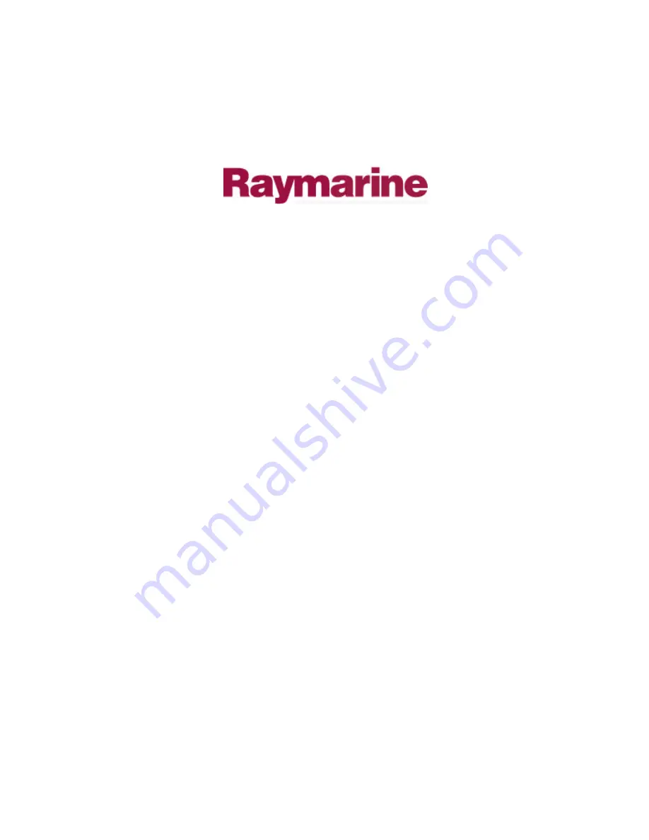 Raymarine Apelco 5160 Скачать руководство пользователя страница 1