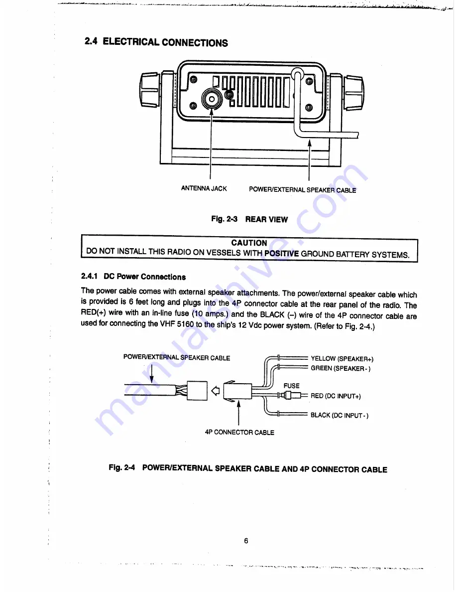 Raymarine Apelco 5160 User Manual Download Page 12