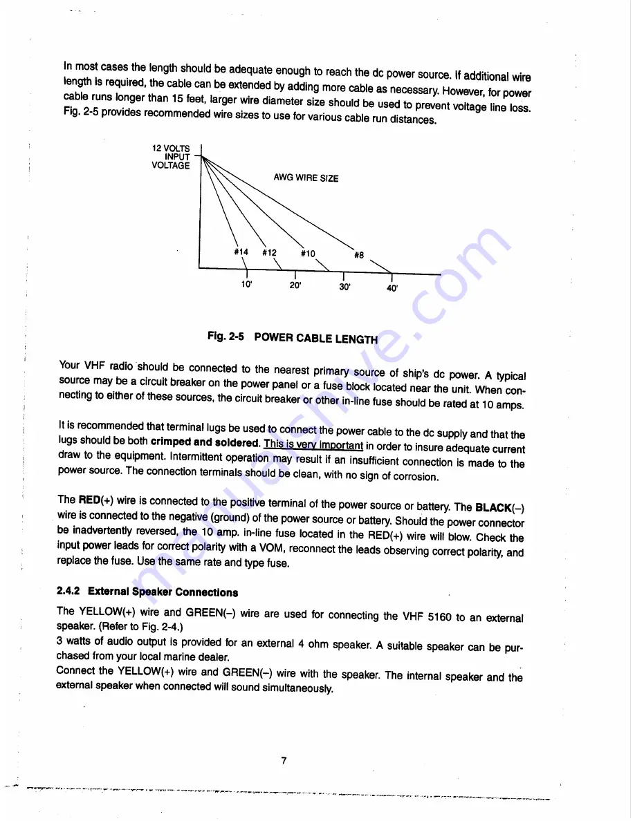 Raymarine Apelco 5160 User Manual Download Page 13