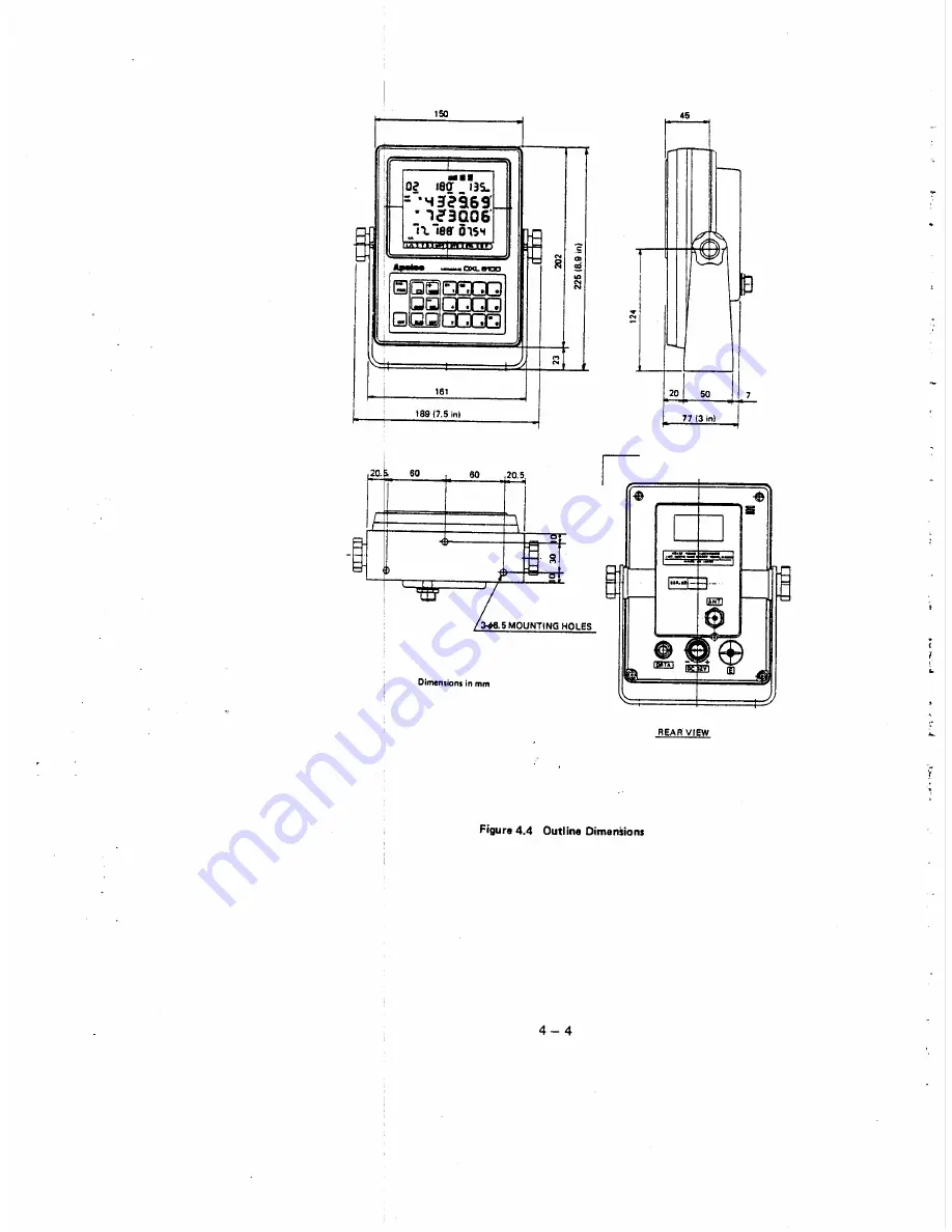 Raymarine Apelco DXL-6100 User Manual Download Page 63