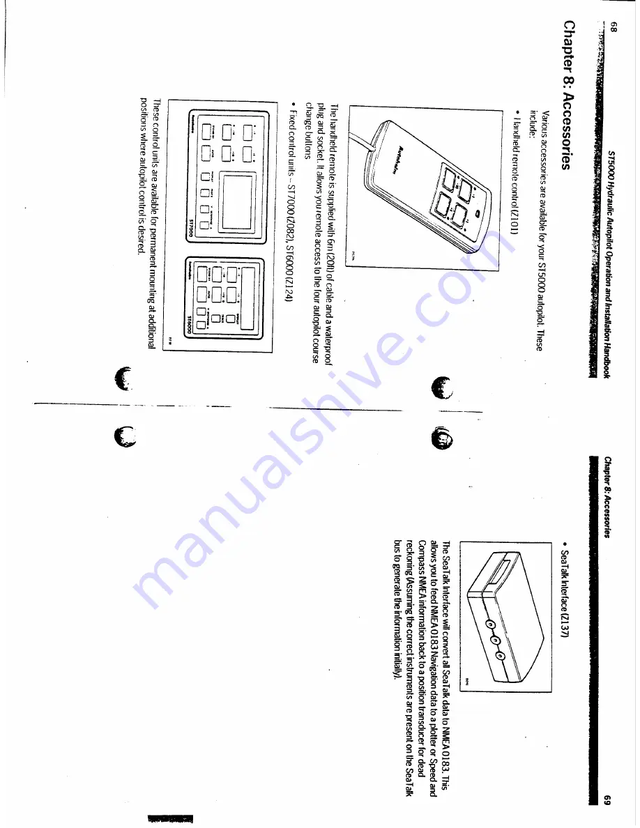 Raymarine Autohelm ST5000 Скачать руководство пользователя страница 38