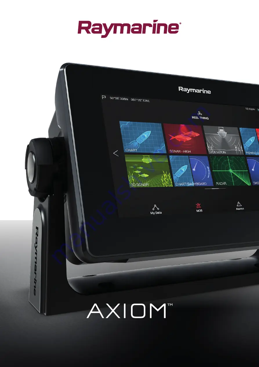 Raymarine AXIOM Series Installation Instructions Manual Download Page 1