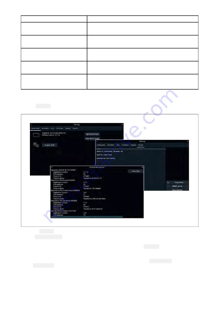 Raymarine AXIOM Series Installation Instructions Manual Download Page 67