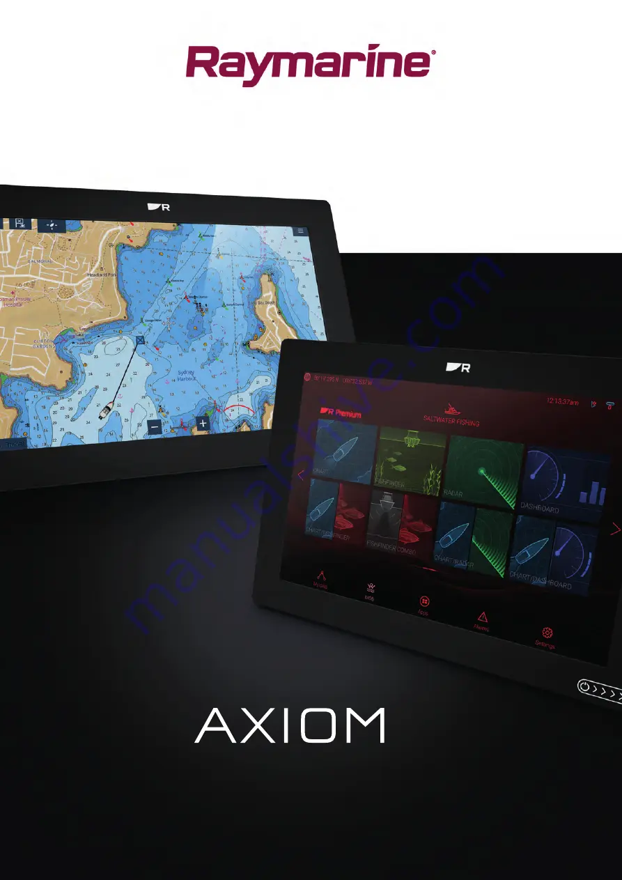 Raymarine AXIOM+ Series Installation Instructions Manual Download Page 1