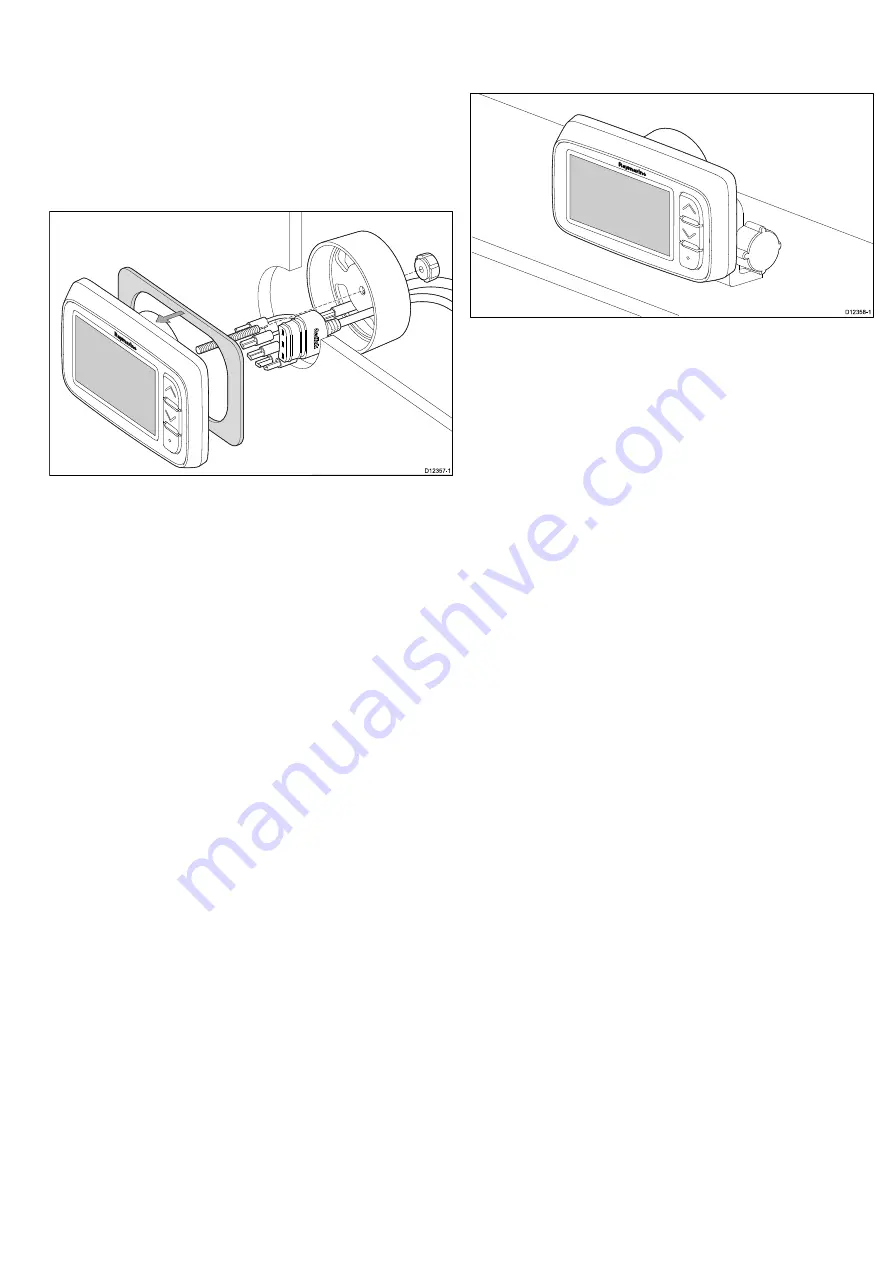 Raymarine E70141 Installation And Operation Instruction Manual Download Page 25