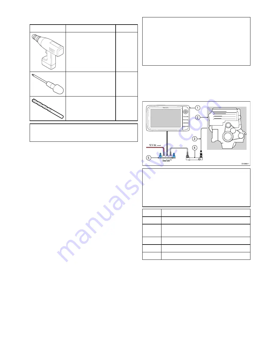 Raymarine eci-100 Installation Instructions Manual Download Page 17