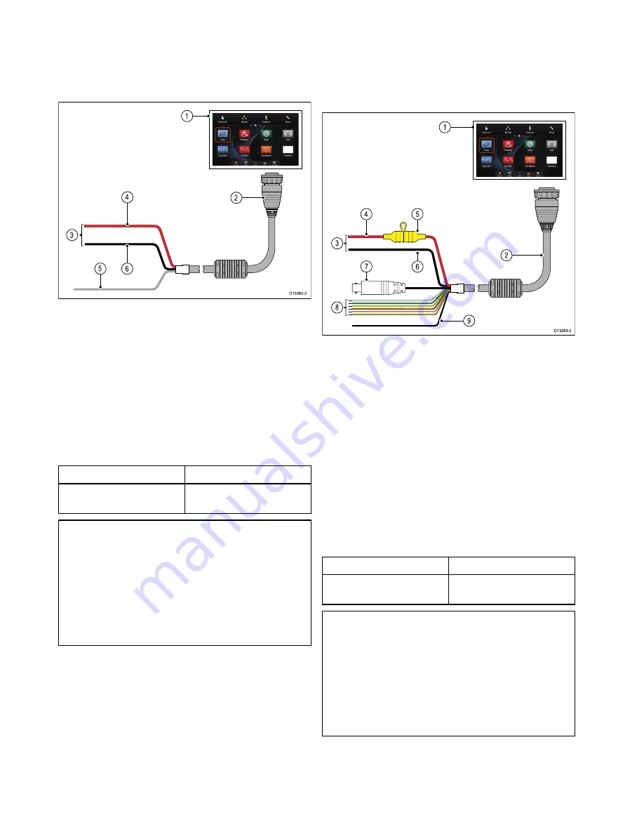 Raymarine eS Series Installation Instructions Manual Download Page 34