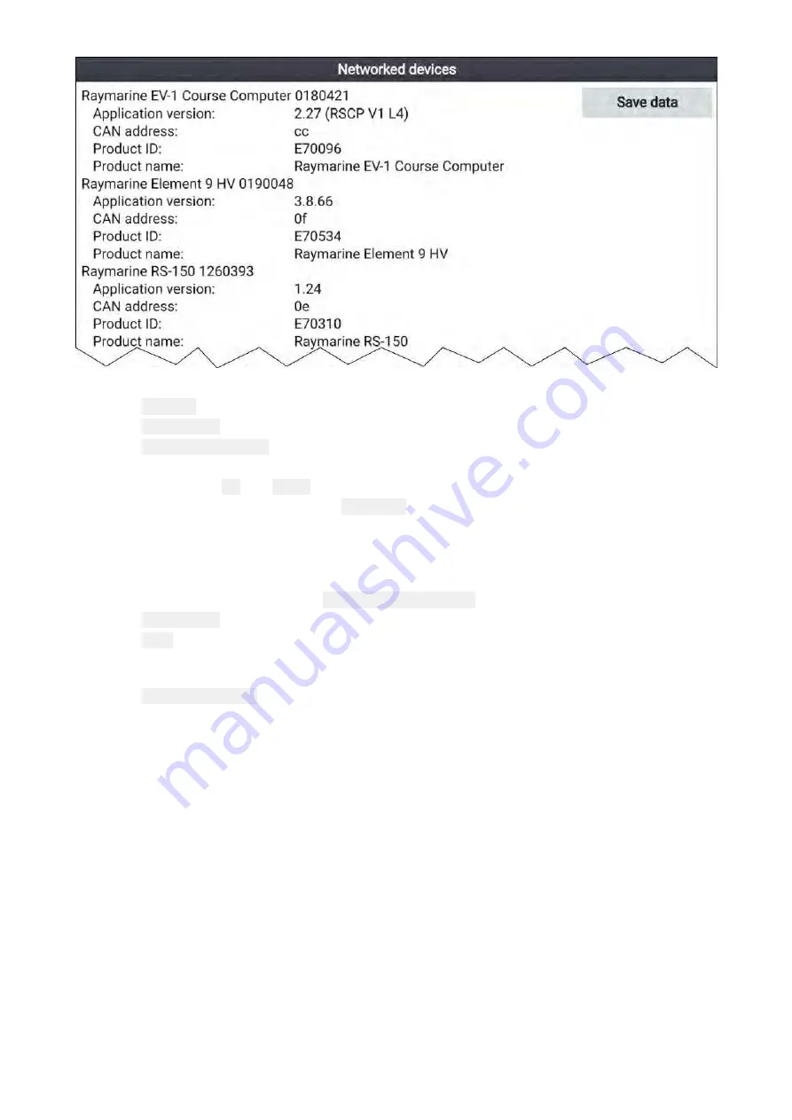 Raymarine Lighthouse Sport 3.10 Series Advanced Operation Instructions Download Page 163