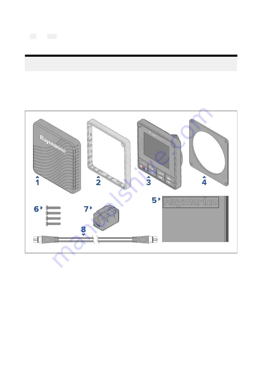 Raymarine p70s Installation Instructions Manual Download Page 15