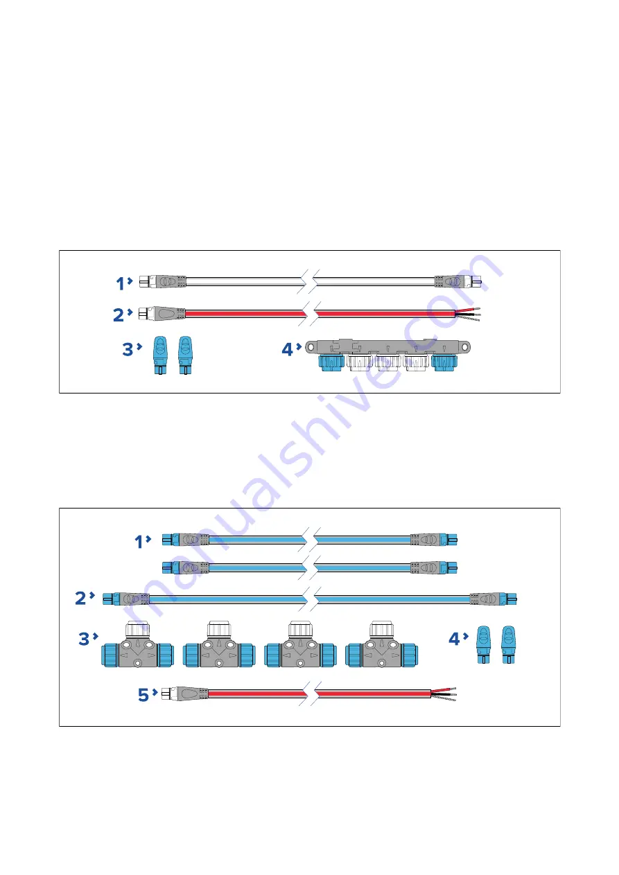 Raymarine p70s Installation Instructions Manual Download Page 50