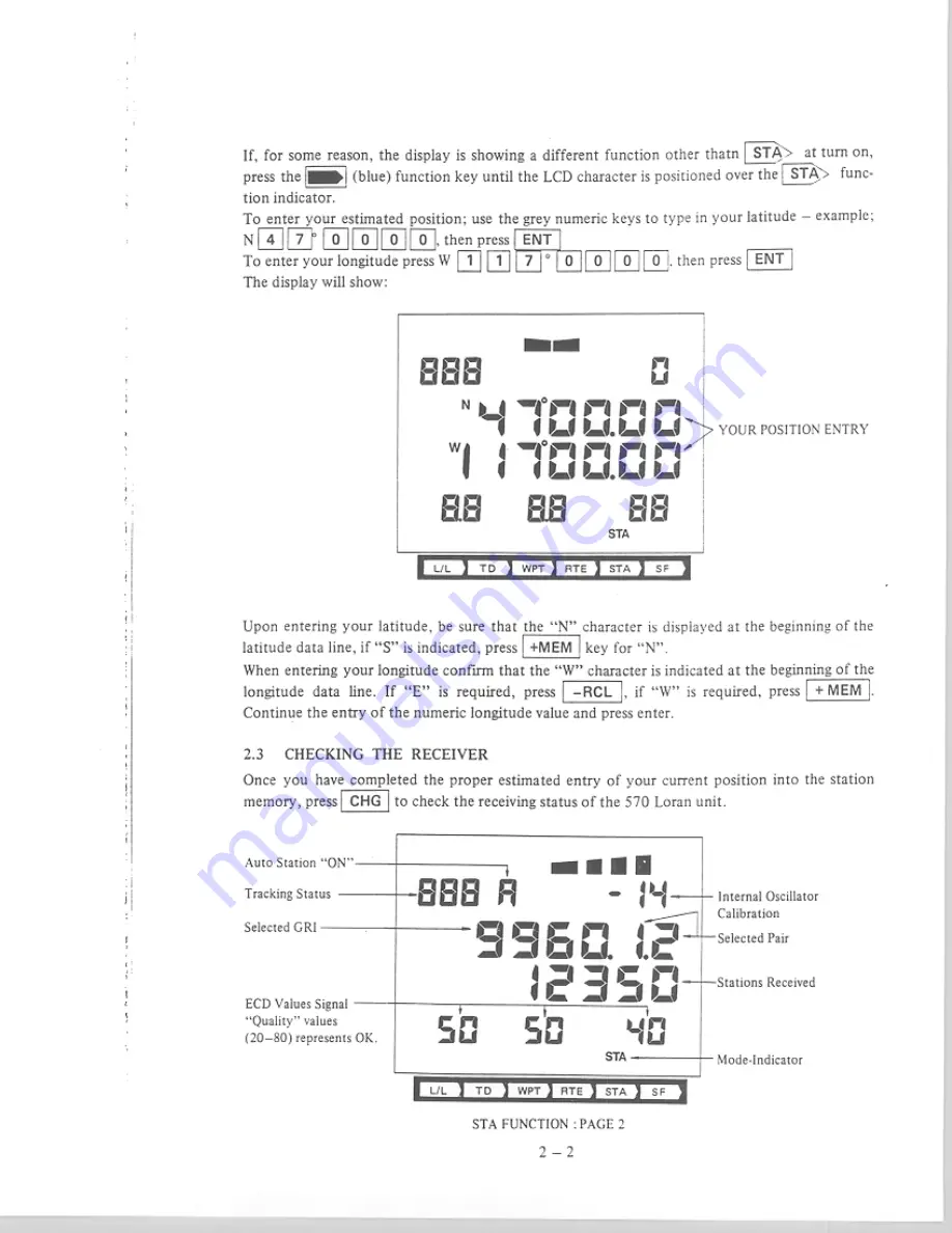 Raymarine Raynav 570 User Manual Download Page 18