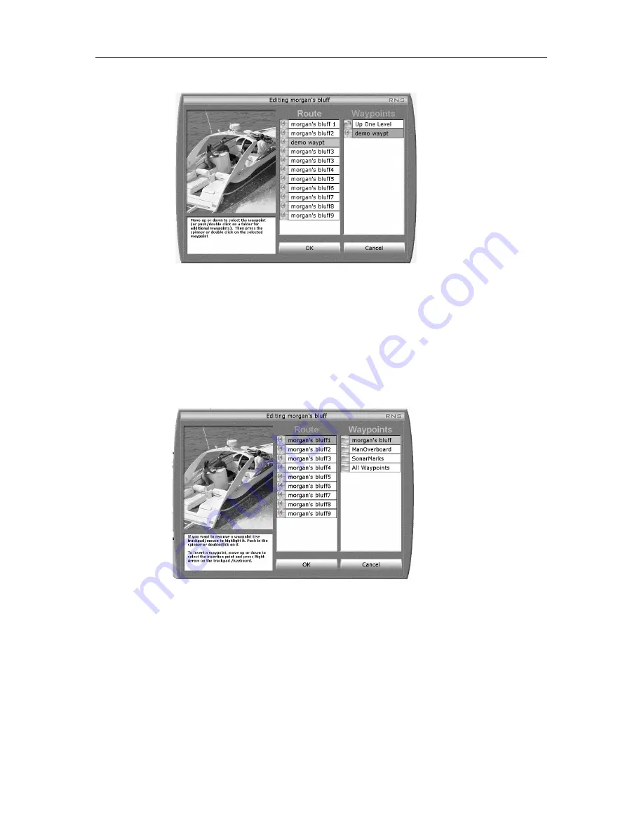 Raymarine RayTech RNS 5.0 User Manual Download Page 50