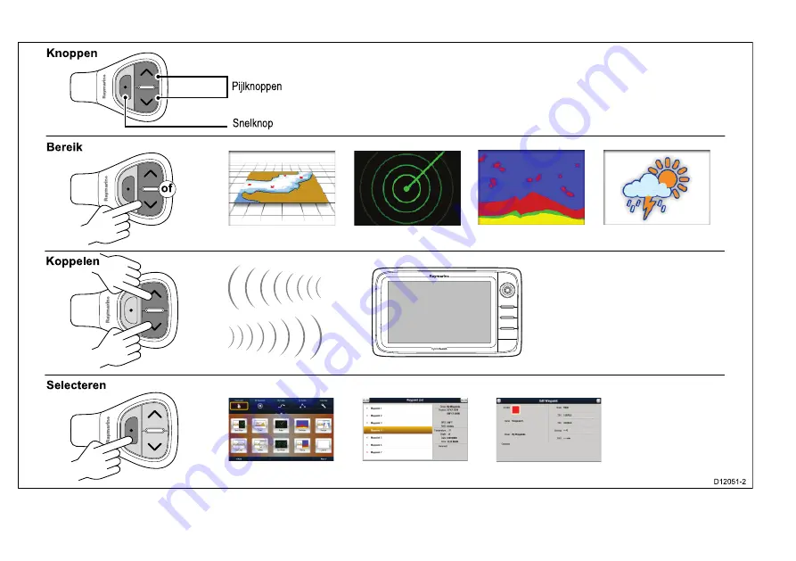 Raymarine RCU-3 Installation And Operation Instructions Manual Download Page 60