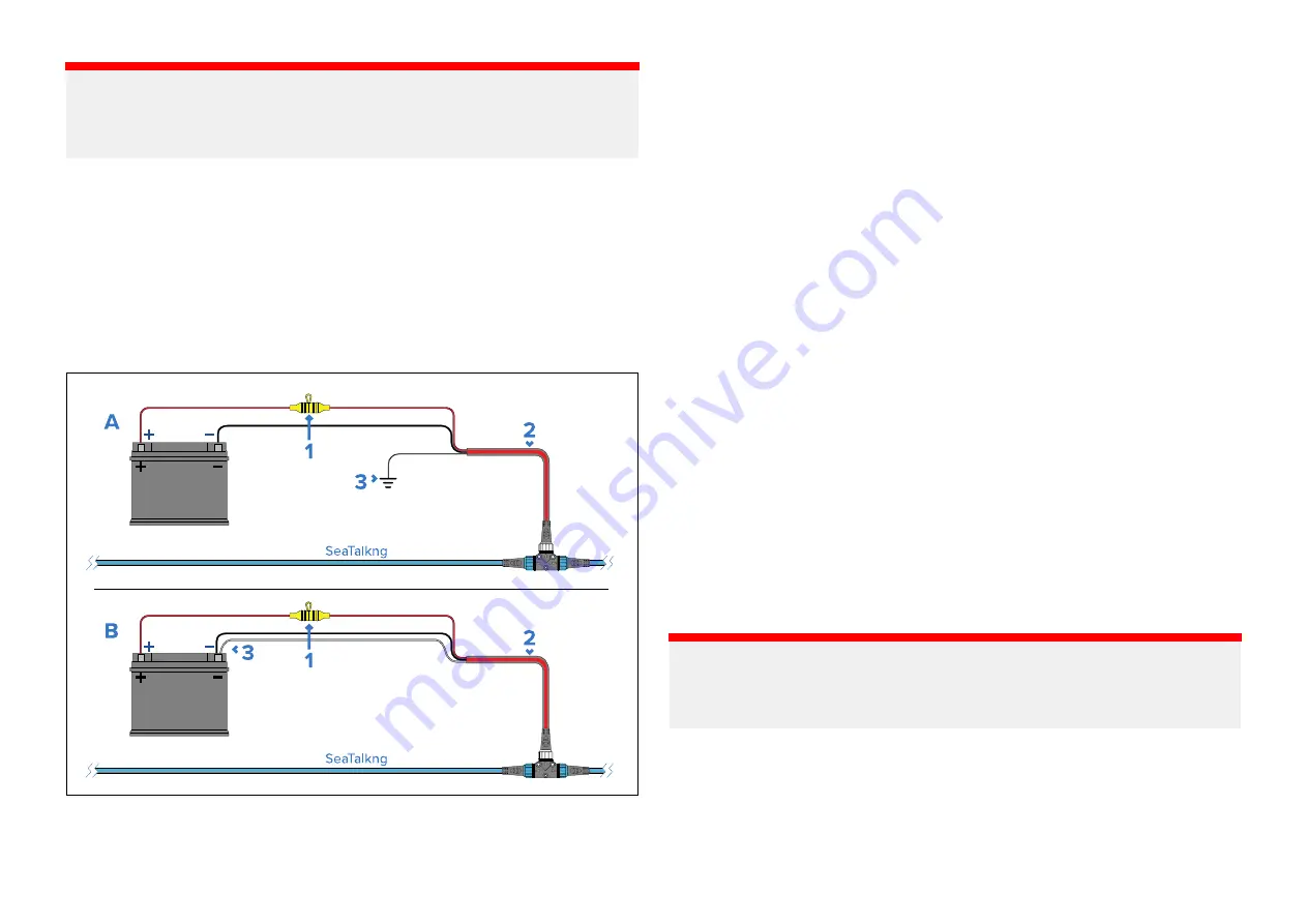 Raymarine RSW-Wired Installation Instructions Manual Download Page 34