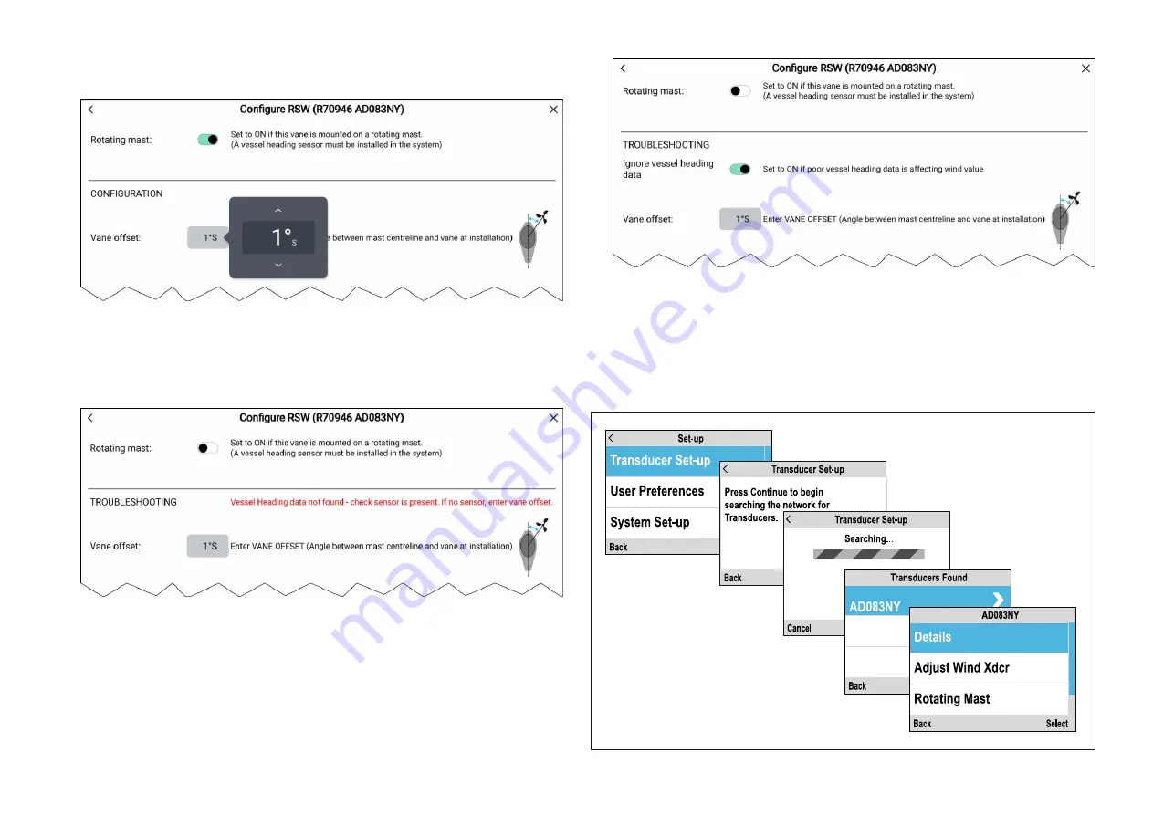 Raymarine RSW-Wired Installation Instructions Manual Download Page 43