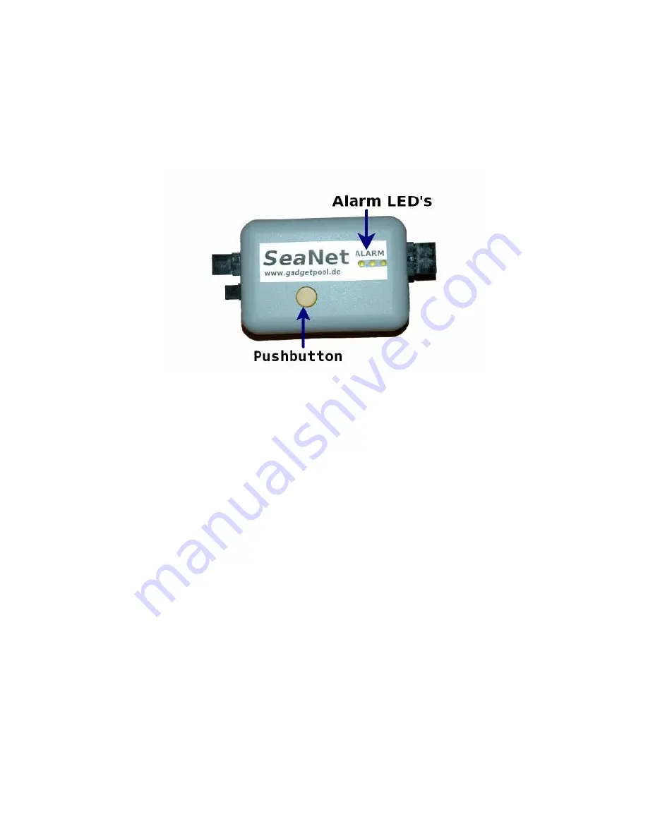 Raymarine SeaNet-Alarm Installation And Operation Manual Download Page 16