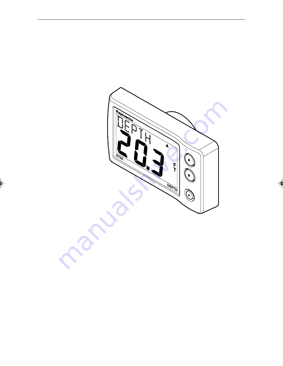 Raymarine ST40 Depth Instrument Owner'S Handbook Manual Download Page 7