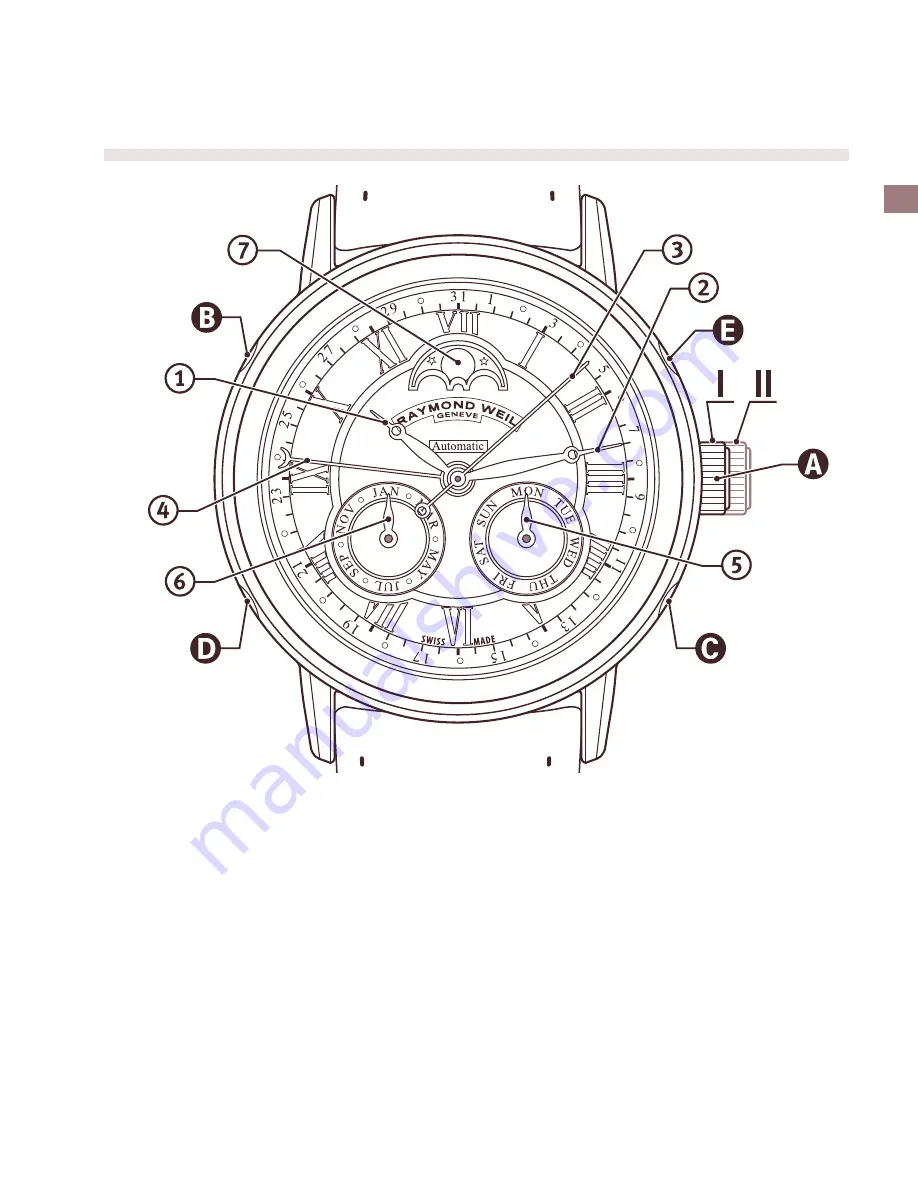 Raymond Weil ZGU 724 Скачать руководство пользователя страница 10