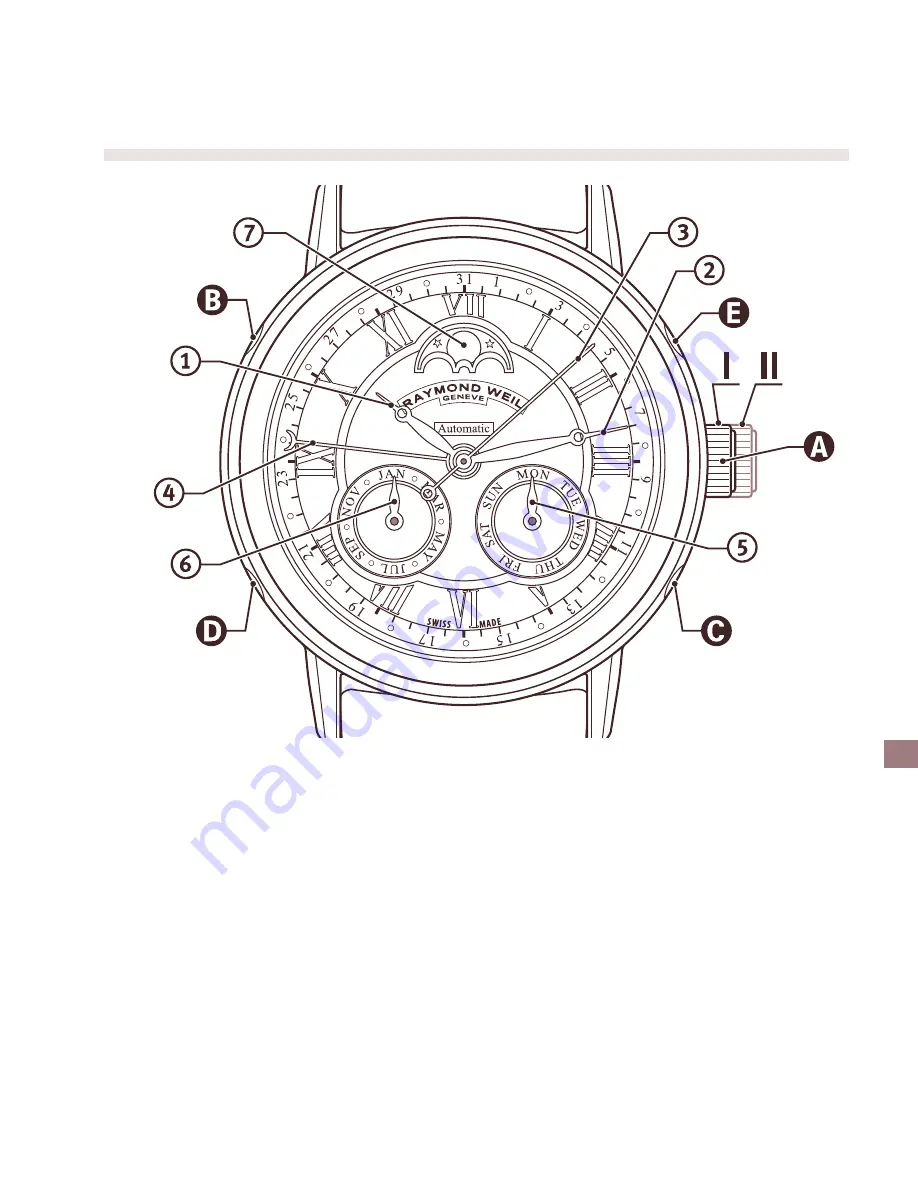 Raymond Weil ZGU 724 Скачать руководство пользователя страница 110