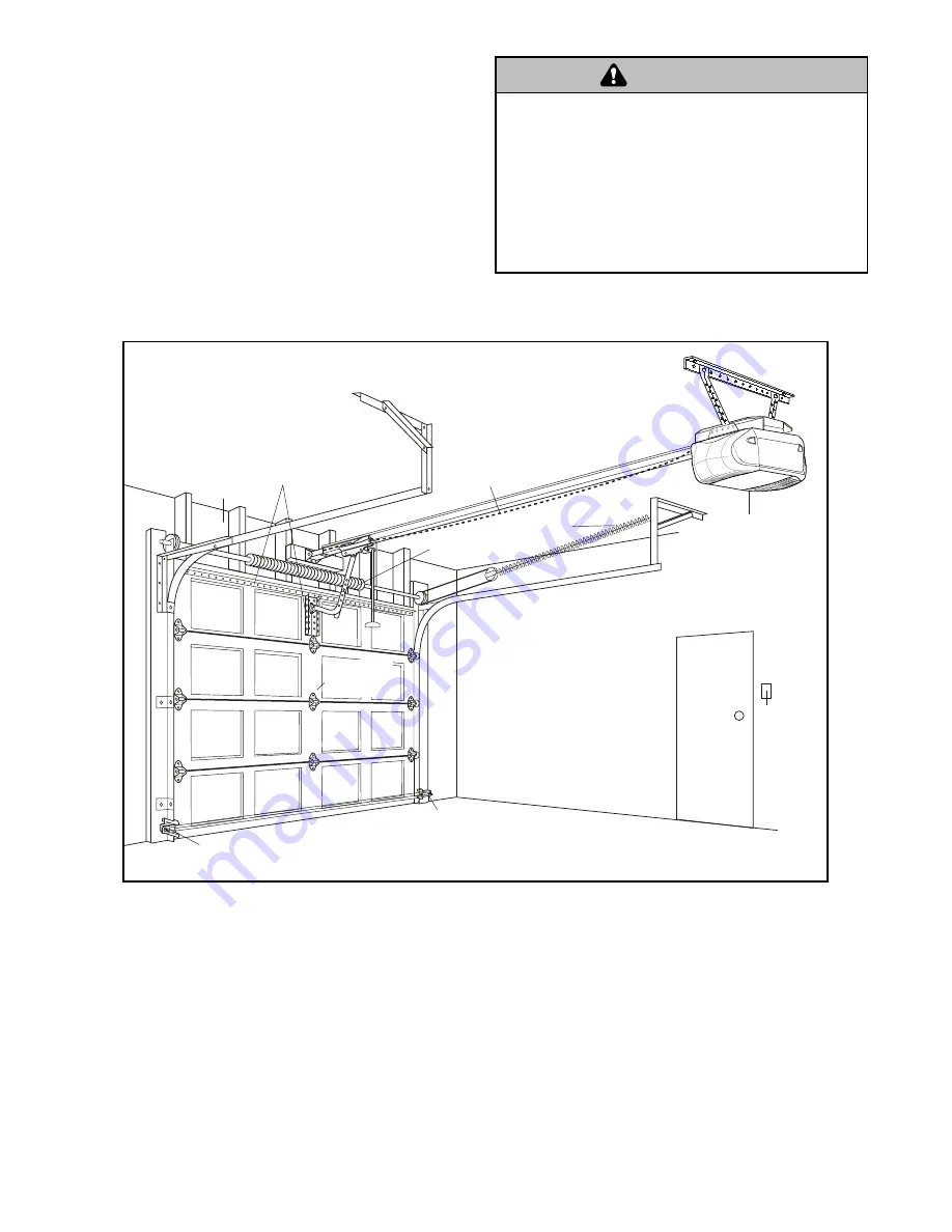 Raynor 3595RGD 3/4 HP Скачать руководство пользователя страница 4