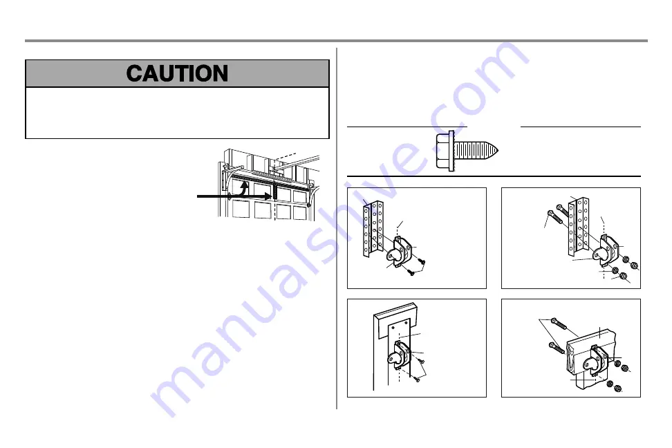 Raynor Sergeant II Standard 8160WRGD Manual Download Page 13