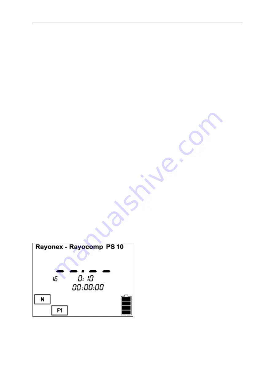 Rayonex Rayocomp PS 10 med. User Manual Download Page 30