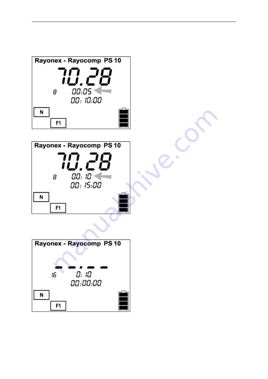 Rayonex Rayocomp PS 10 med. Скачать руководство пользователя страница 31