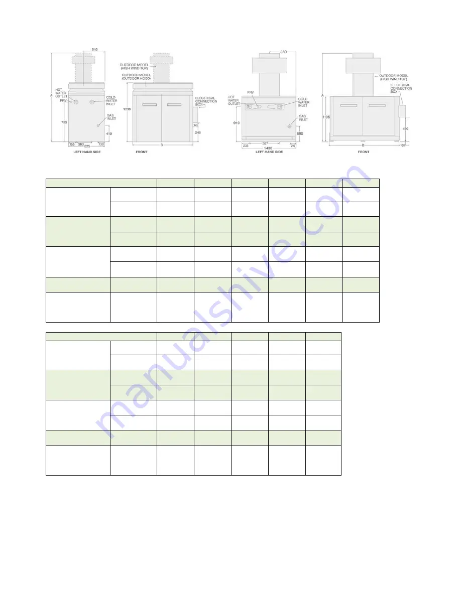 Raypak B0507 Скачать руководство пользователя страница 54