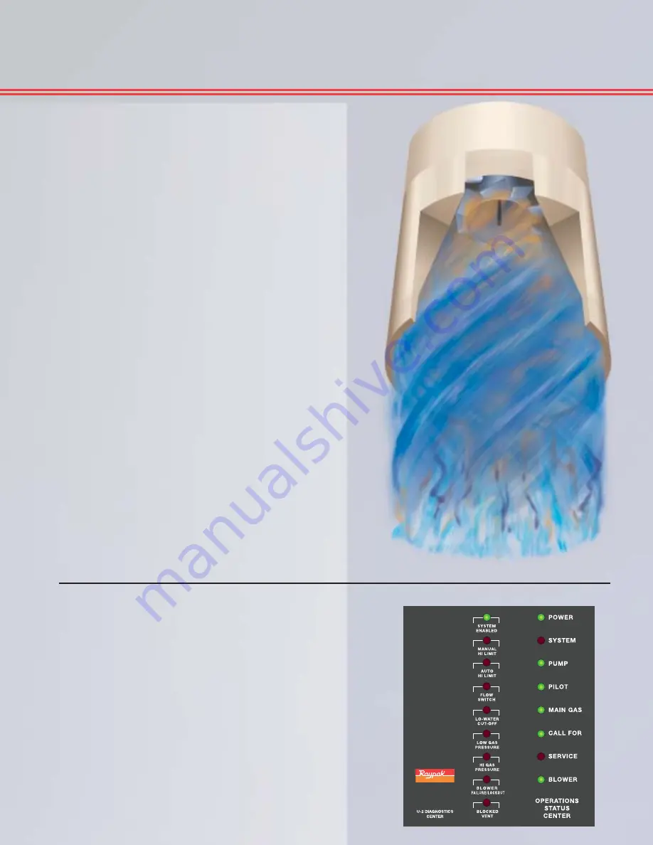 Raypak Commercial Space Heating and Domestic Water Скачать руководство пользователя страница 3