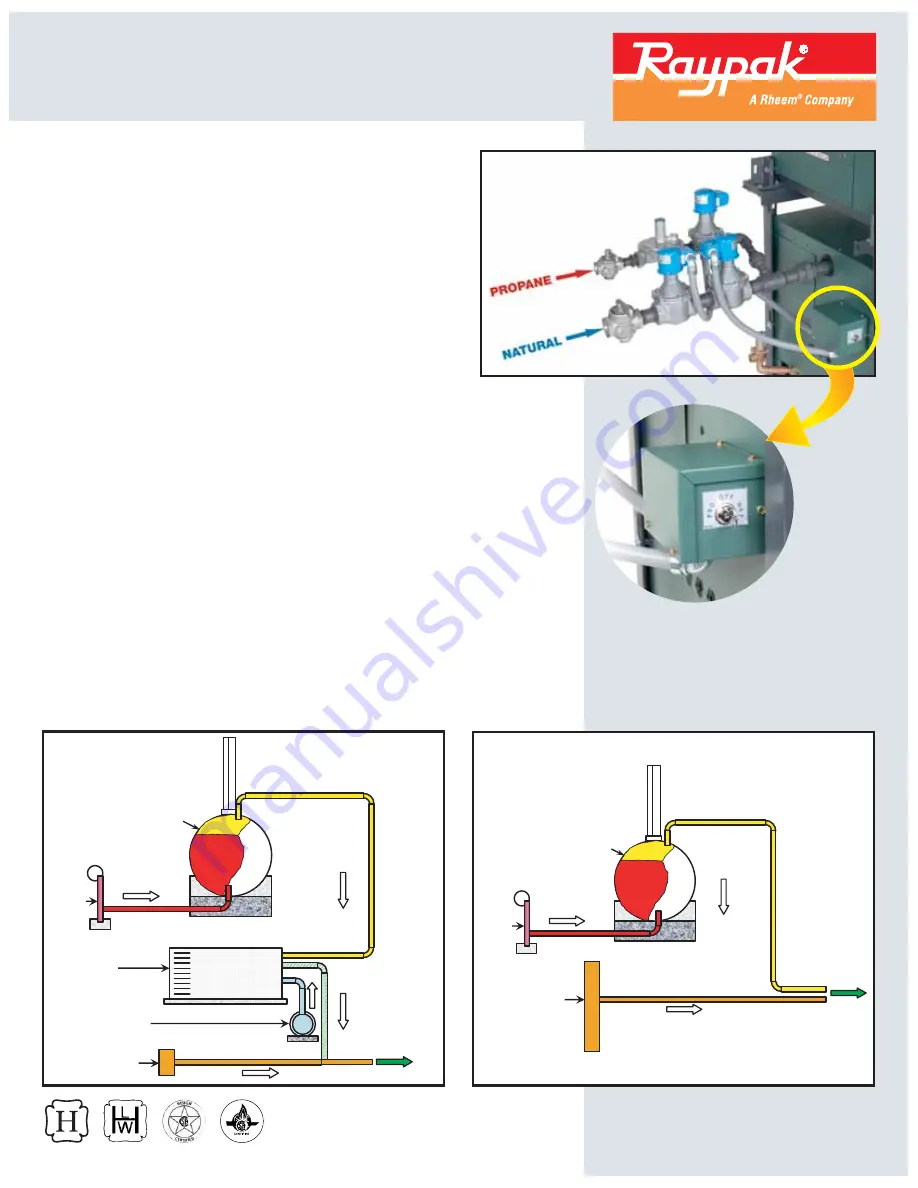 Raypak FlexGas Скачать руководство пользователя страница 1