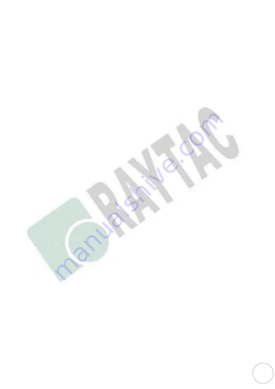 RAYTAC MDBT42T-AT-UART-S User Manual Download Page 22