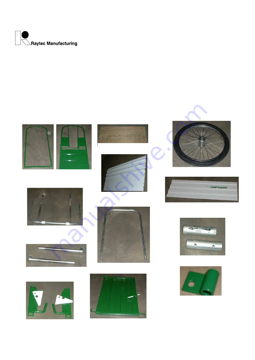 Raytec Caf-Cart Instructions For Assembling Download Page 1