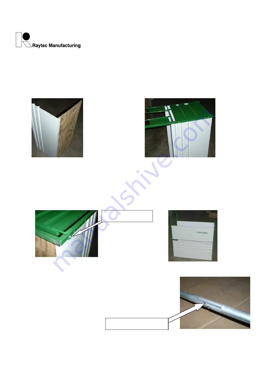 Raytec Caf-Cart Instructions For Assembling Download Page 2