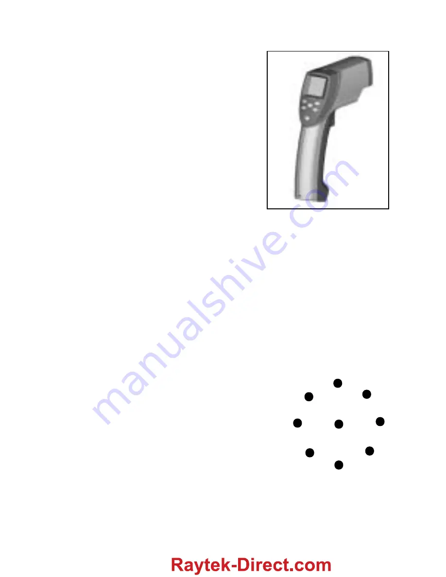 RayTek Raynger ST60 ProPlus Standard Manual Download Page 5