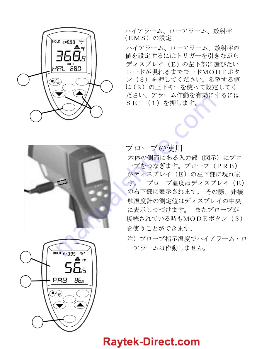 RayTek Raynger ST60 ProPlus Standard Manual Download Page 90