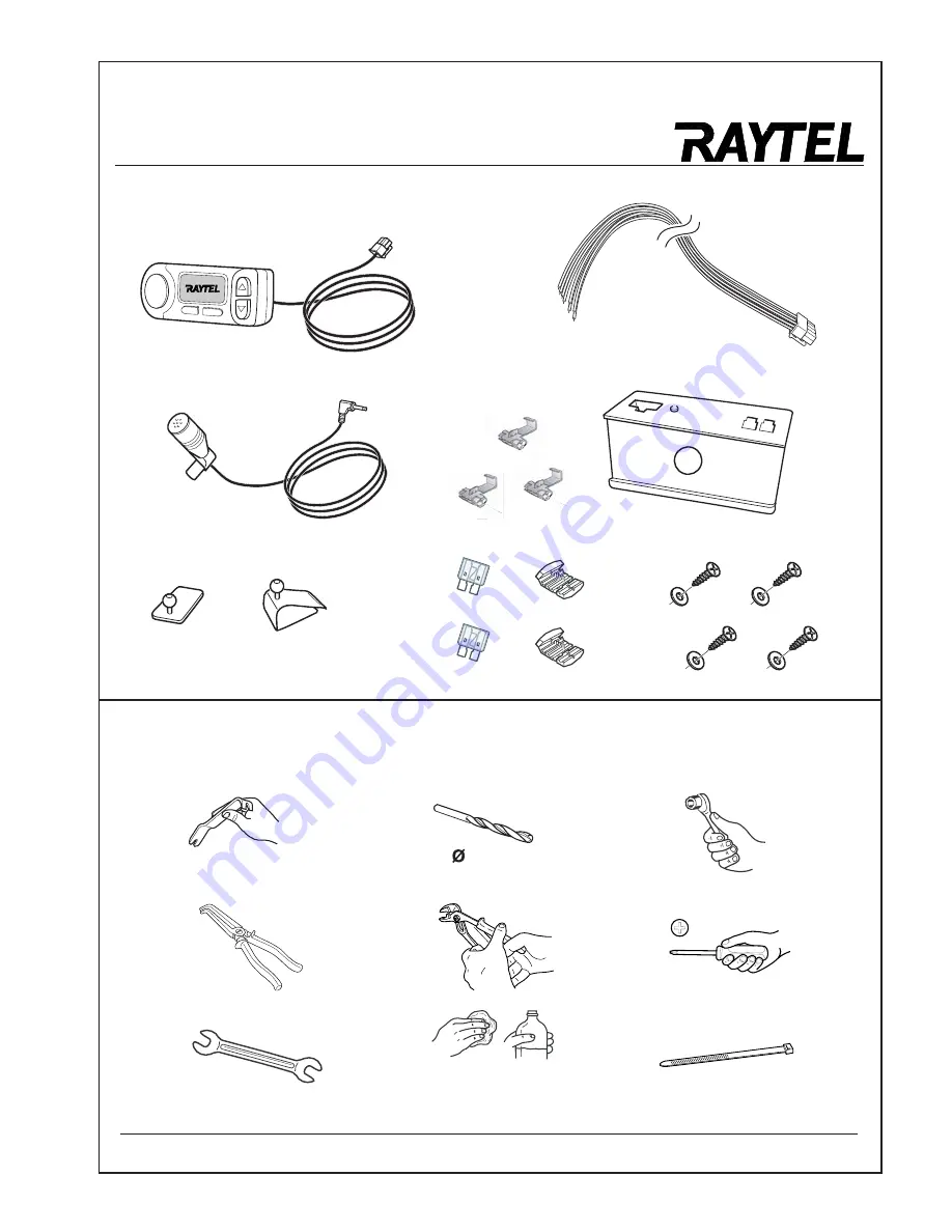 Raytel LLC TellPhone 4200 Installation Instructions & Operating Manual Download Page 7