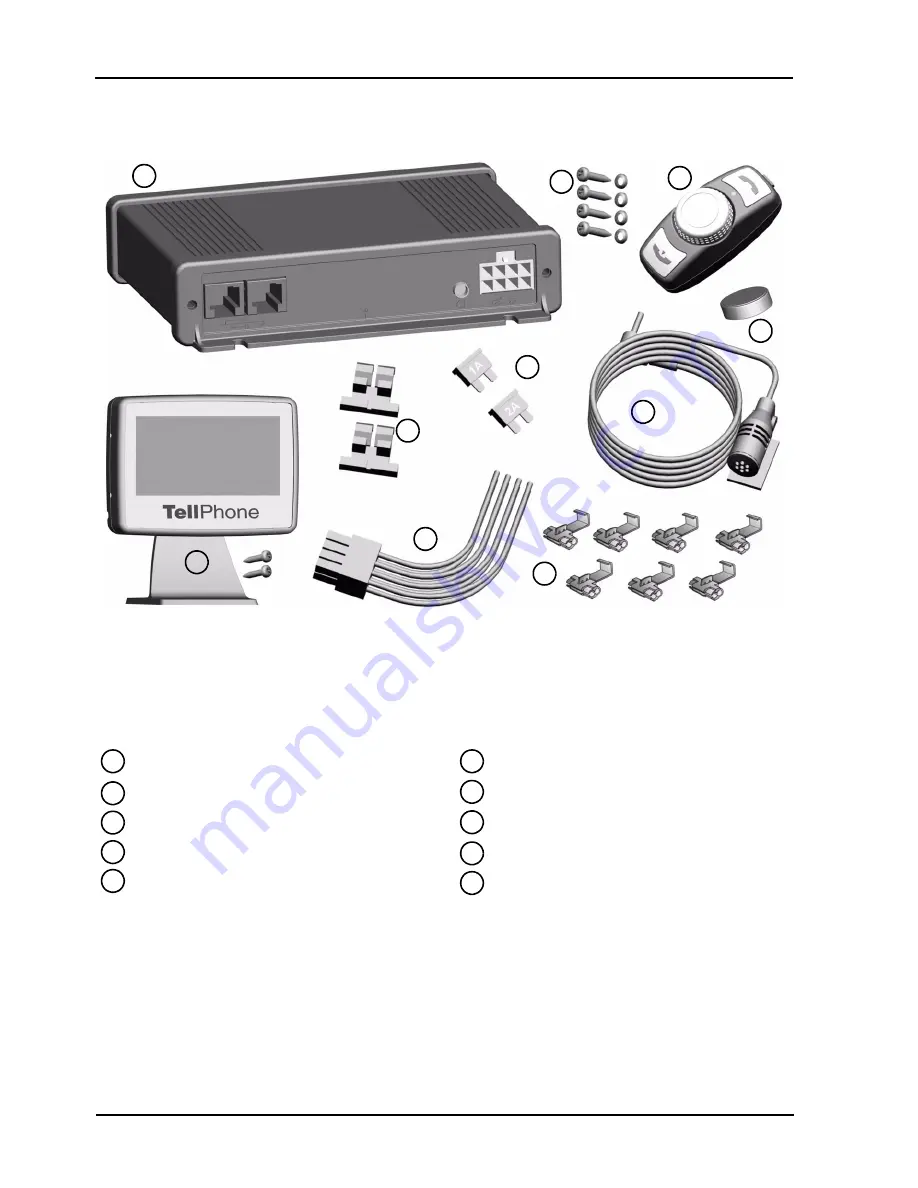 Raytel LLC TellPhone 5000 Installation Instructions & Operating Manual Download Page 8