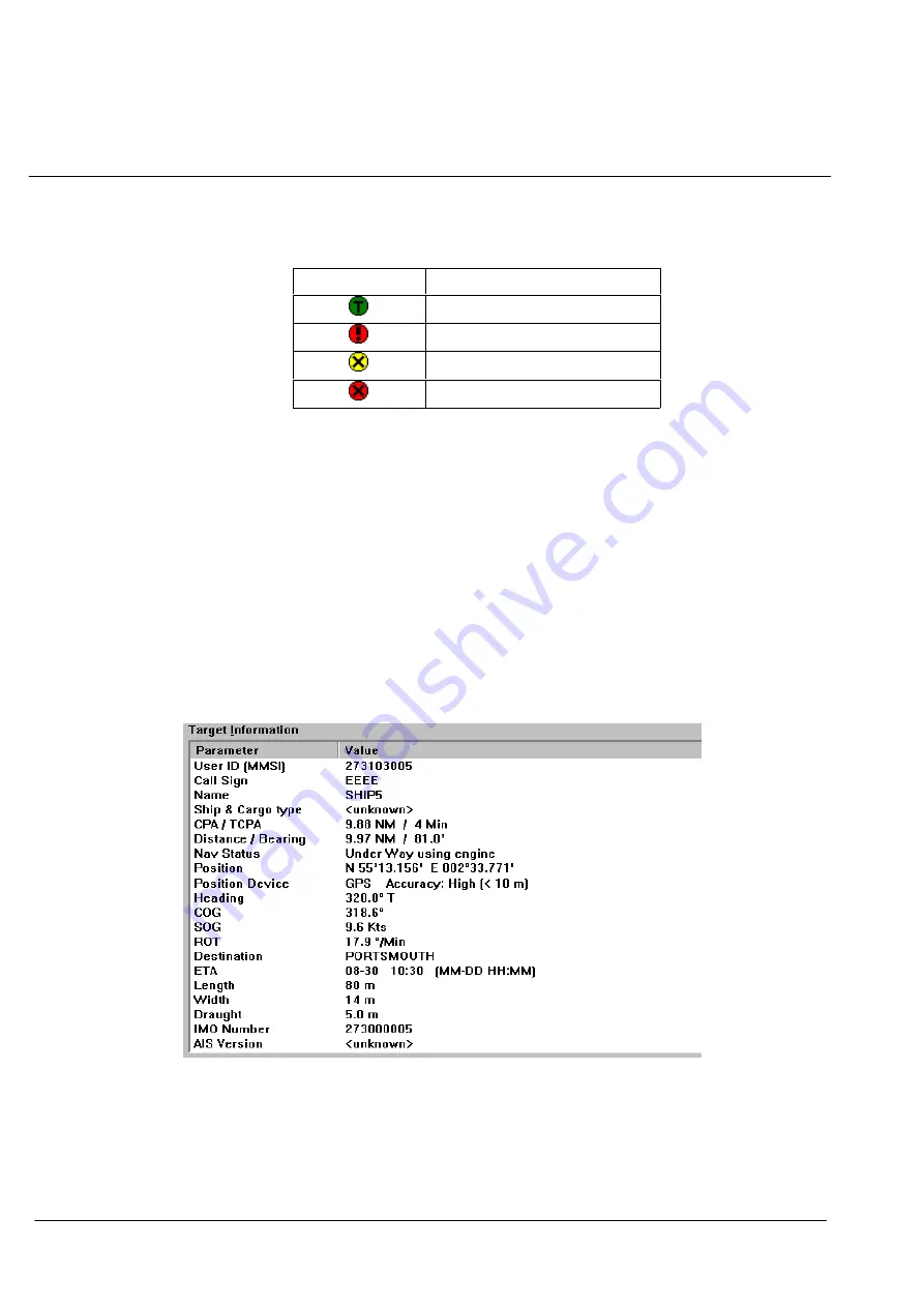 Raytheon Pathfinder ECDIS Operator'S Manual Download Page 331