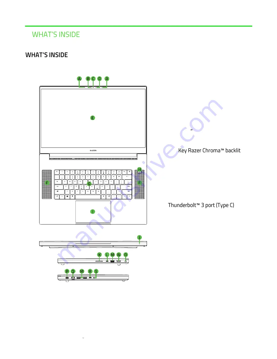 Razer BLADE PRO 17 Скачать руководство пользователя страница 3