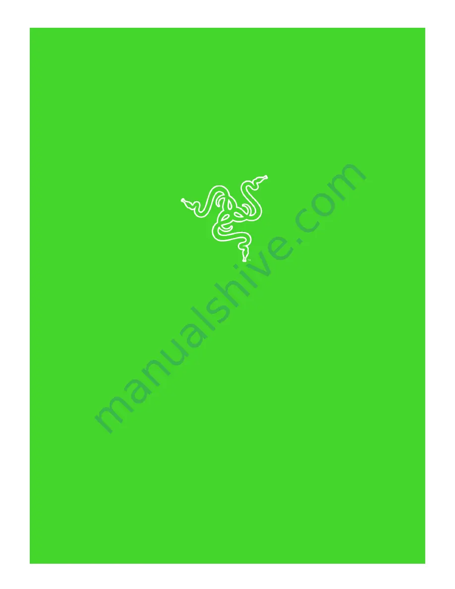 Razer CHROMA HDK Master Manual Download Page 1