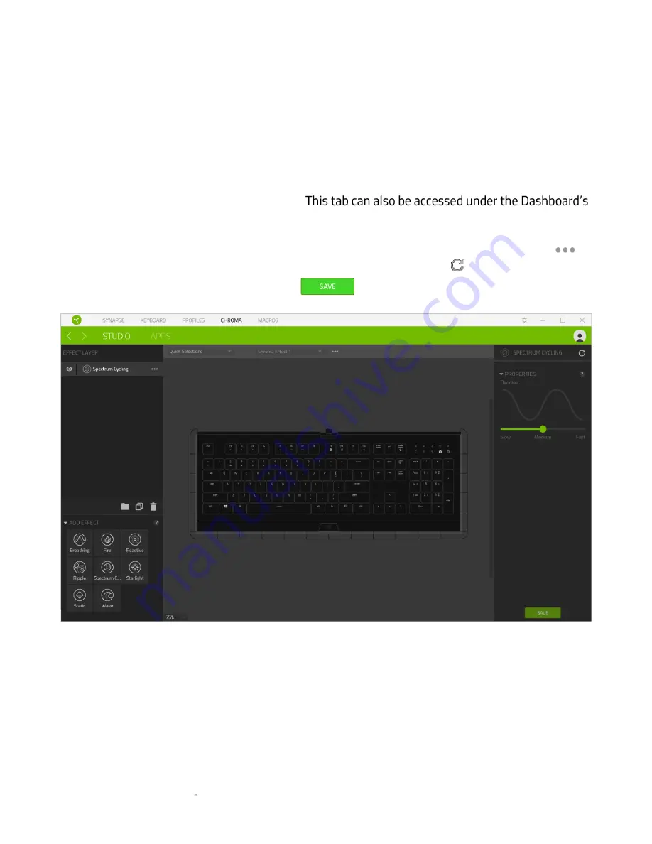 Razer Cynosa Chroma Pro Master Manual Download Page 24